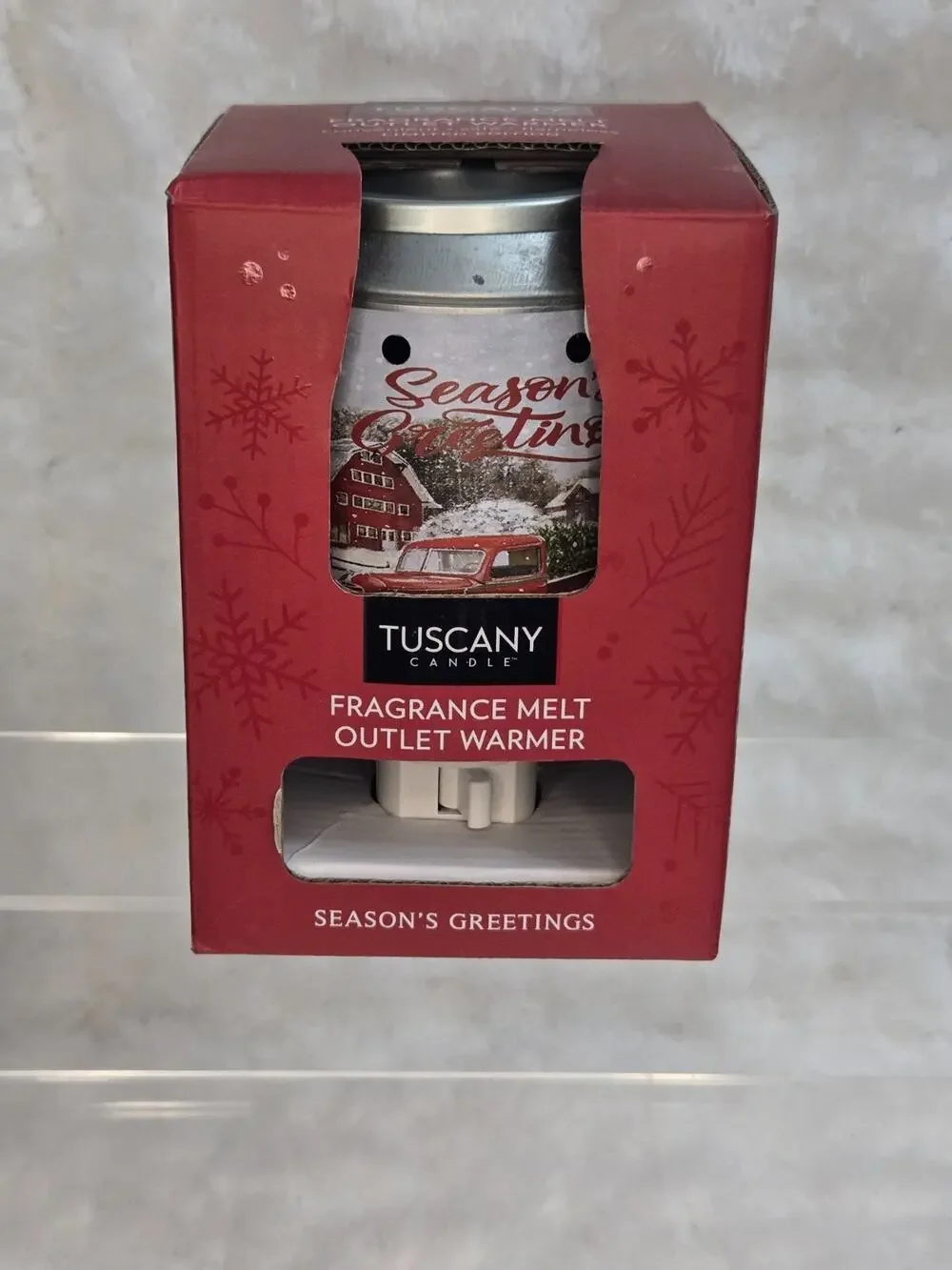 Tuscany Candle Seasons Greetings Fragrance Melt Outlet Plug In Wax Warmer